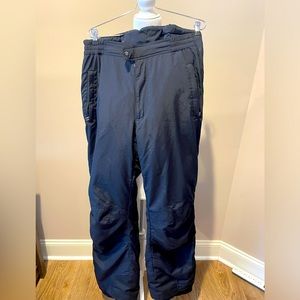 Obermeyer  Men’s Ski Pants, Black, size Large -Long